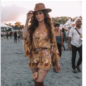 5⭐️ FAV BESTSELLER WILD BLOOM MUSTARD KIMONO ROBE
